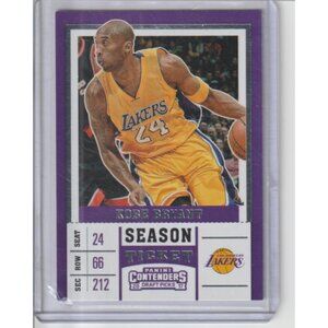 Kobe Bryant 2017-18 Panini Contenders Draft Picks #31 HOF Lakers